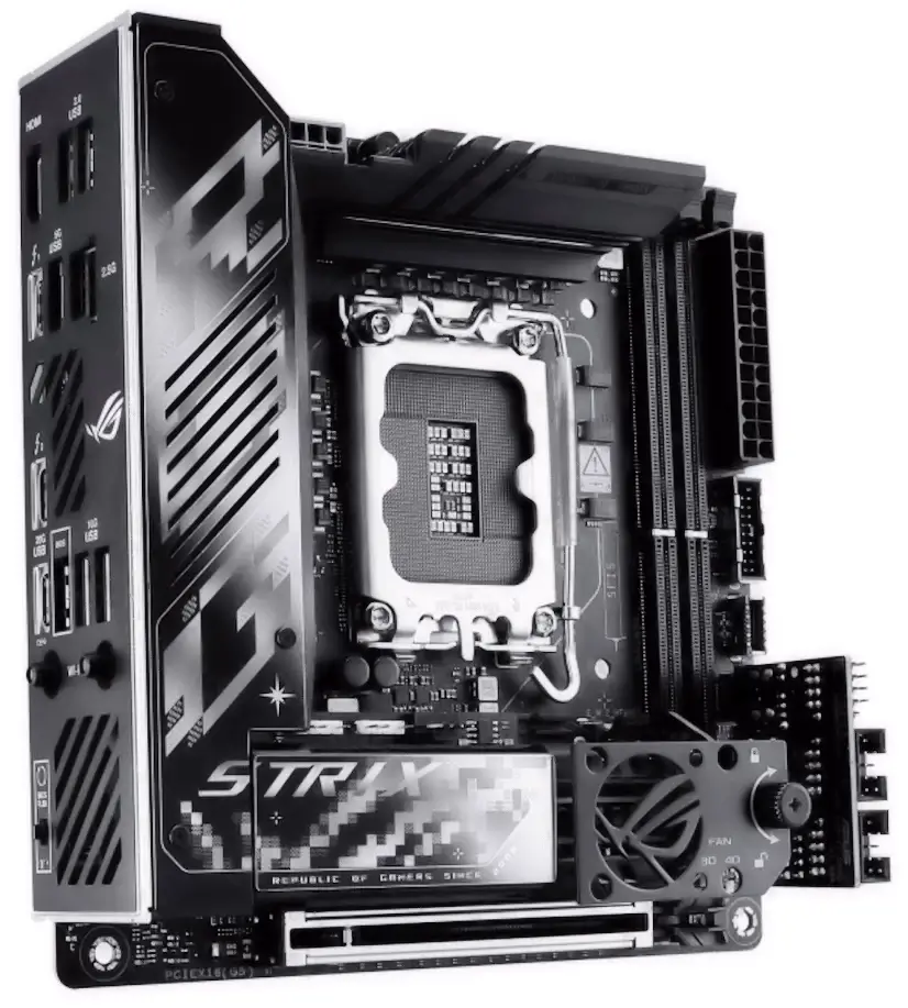 Informático El Casar - Montaje ASUS ROG STRIX Z890-I GAMING WIFI El Casar Guadalajara