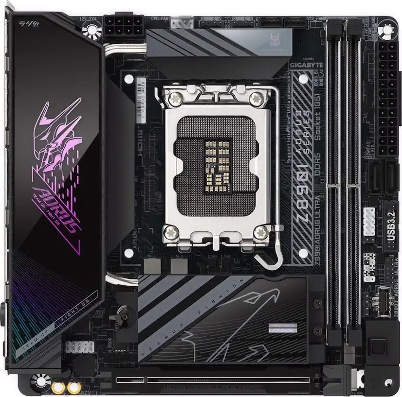 Montaje Placa Base GIGABYTE Z890I AORUS ULTRA Gaming PC El Casar Guadalajara