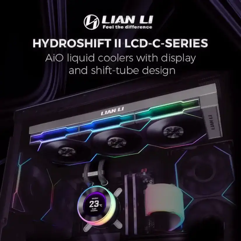 Montaje Refrigeración Líquida LIAN LI Hydroshift II LCD Gaming PC El Casar Guadalajara