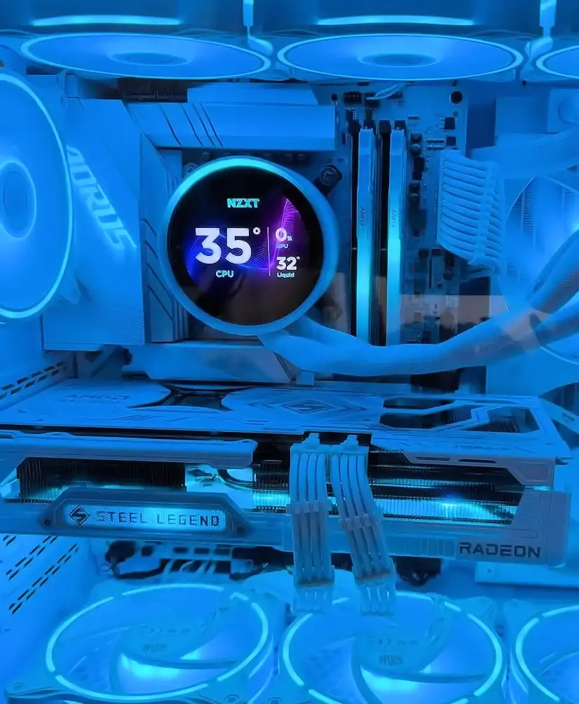 Montaje Refrigeración Líquida NZXT Gaming PC El Casar Guadalajara